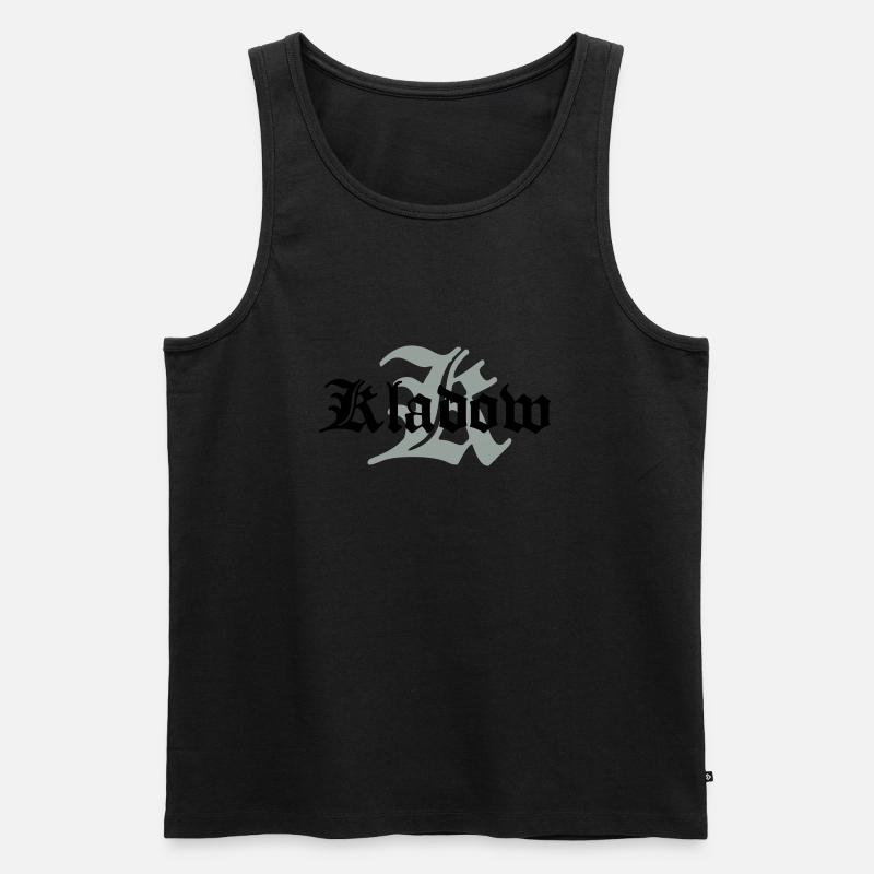 kladow - Männer Premium Bio Tank Top - Schwarz