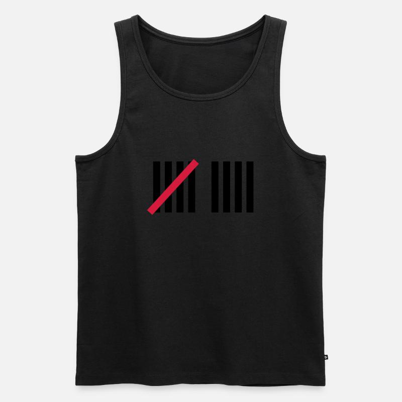 9 . Geburtstag - Männer Premium Bio Tank Top - Schwarz