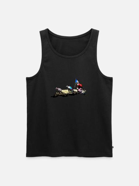 BMX - Men's Premium Organic Tank Top - black