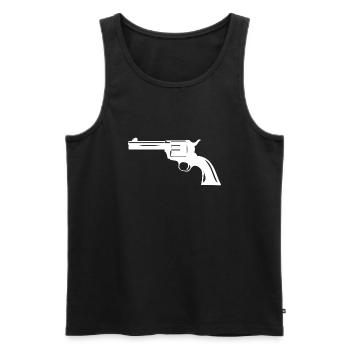 Colt - Débardeur bio Premium Homme - noir - Devant - AI Model Male 178 light (178cm)