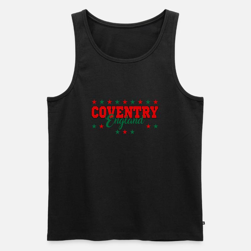 Coventry - Männer Premium Bio Tank Top - Schwarz