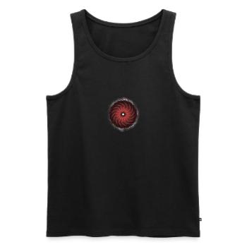 Fantasie - Männer Premium Bio Tank Top - Schwarz - Vorne - Michal (187cm)