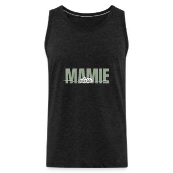 Granny Darling - Oma Geschenk - Männer Premium Bio Tank Top - Anthrazit - Vorne - Alexander (188cm)