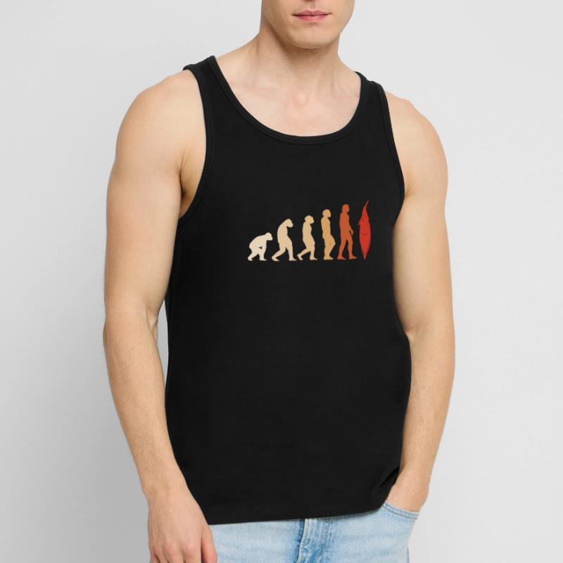 Kayaker Evolution Kayaking Männer Premium Bio Tank Top