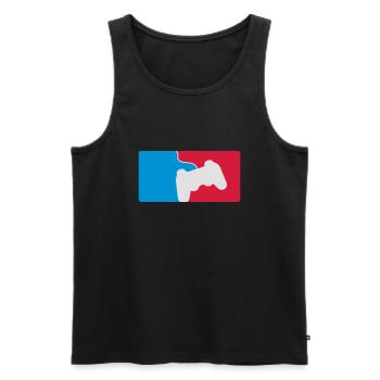 esports - Männer Premium Bio Tank Top - Schwarz - Vorne - AI Model Male 178 light (178cm)
