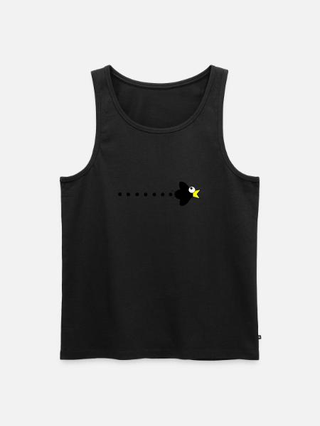 Corbeau manga - Débardeur bio Premium Homme - noir