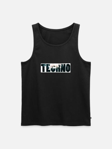 technocrowd - Débardeur bio Premium Homme - noir