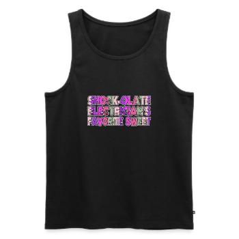 humour robotique cool cadeau d’anniversaire frc bday - Débardeur bio Premium Homme - noir - Devant - Michal (187cm)