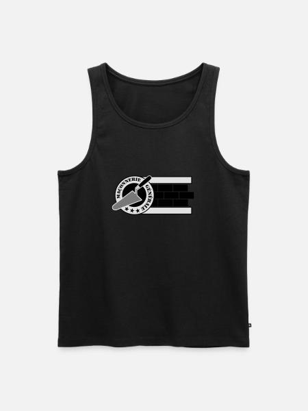 Logo pro maçon - Débardeur bio Premium Homme - noir