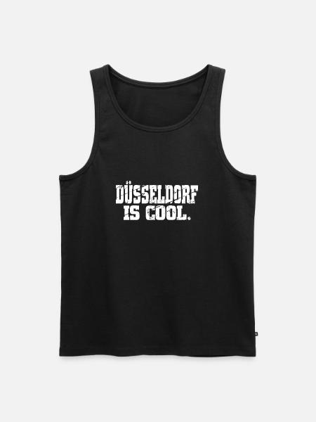 Düsseldorf - Männer Premium Bio Tank Top - Schwarz