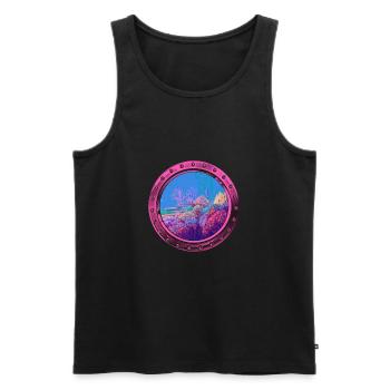 unter Wasser Aquarium Meer Ozean Boot - Männer Premium Bio Tank Top - Schwarz - Vorne - Michal (187cm)