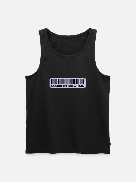 made-in-Solihul - Débardeur bio Premium Homme - noir