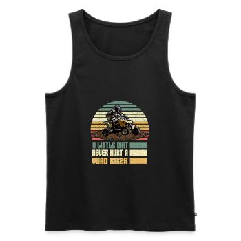 Quad Atv Motorsport - Débardeur bio Premium Homme - noir - Devant - Michal (187cm)