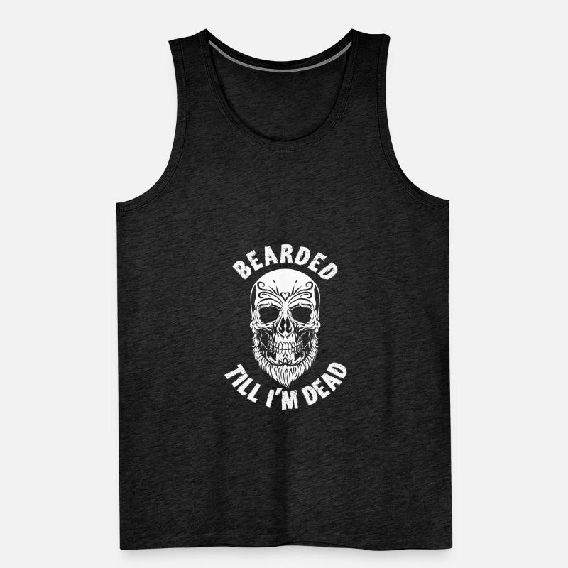 Vollbart Bart Bartträger Hipster Mann Männer Premium Bio Tank Top