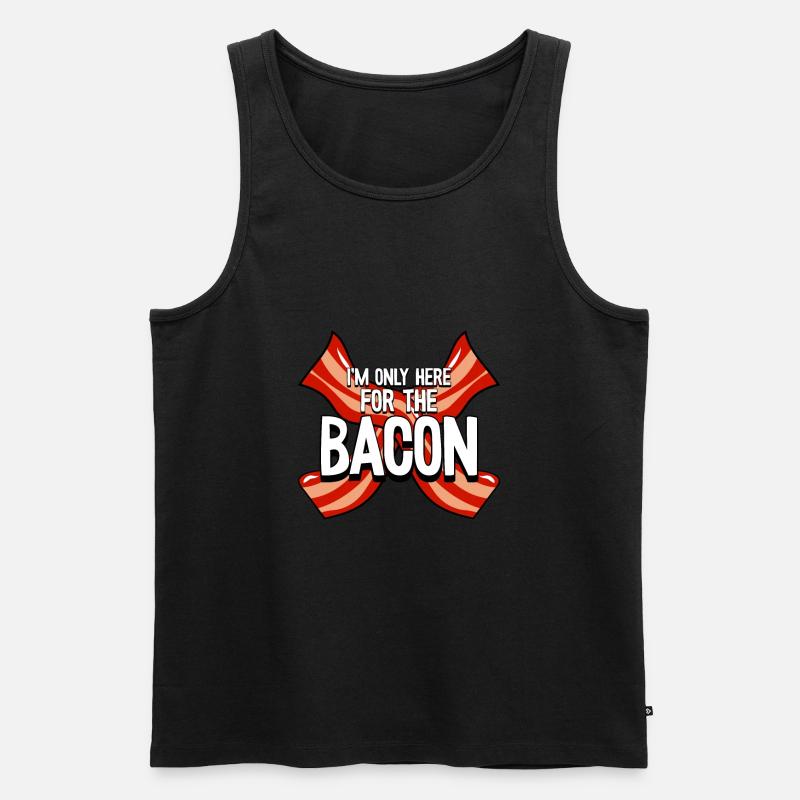 Bacon Bacon Breakfast - Men's Premium Organic Tank Top - black