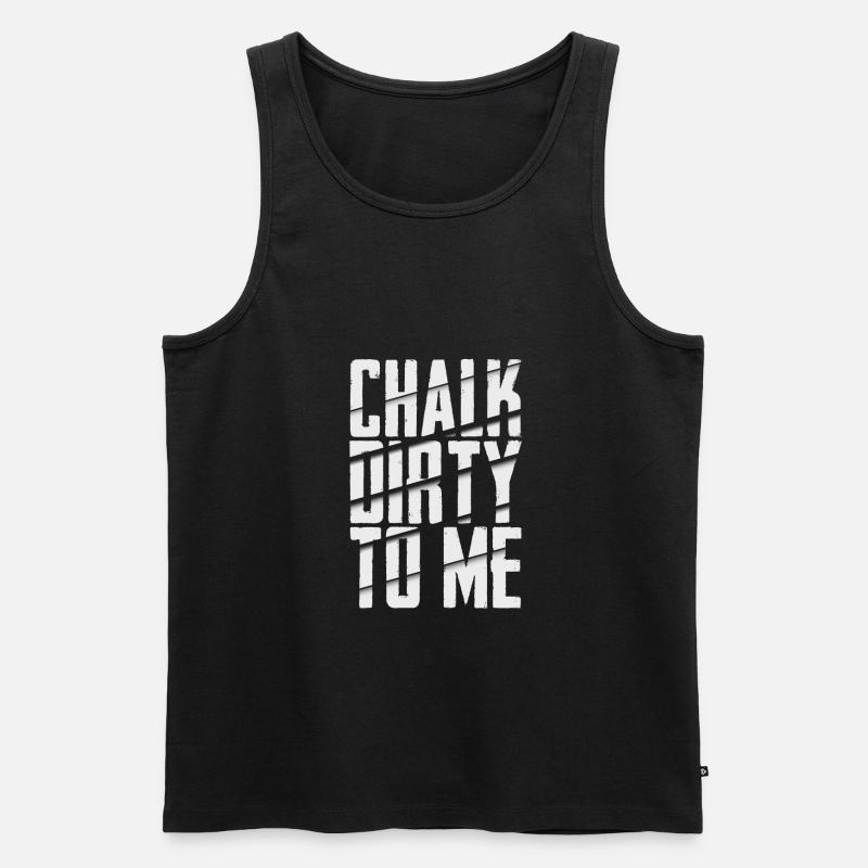 Billard 8-Ball - Männer Premium Bio Tank Top - Schwarz