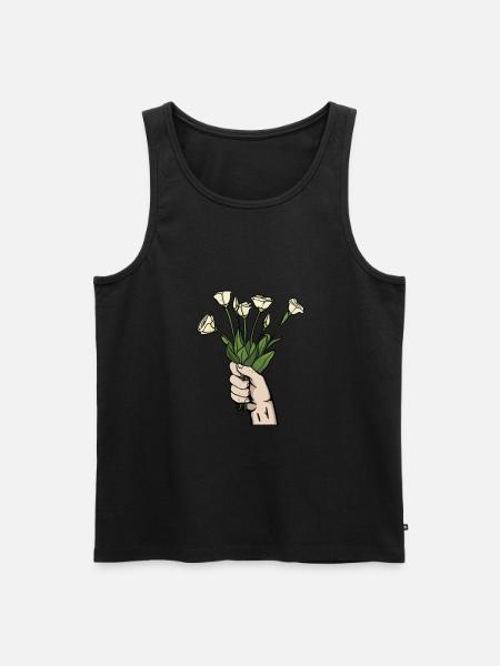 Florist Floristry - Men's Premium Organic Tank Top - black
