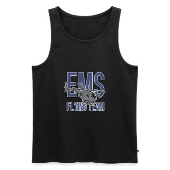 Helikopter Hubschrauber Pilot Heli - Männer Premium Bio Tank Top - Schwarz - Vorne - AI Model Male 178 light (178cm)