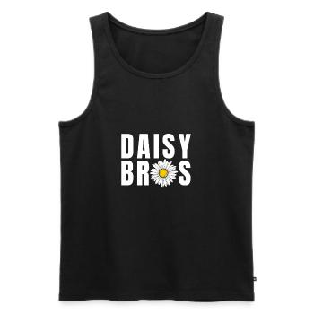 Hobby Gardener Garden Gardener Daisy - Men's Premium Organic Tank Top - black - Front - Michal (187cm)