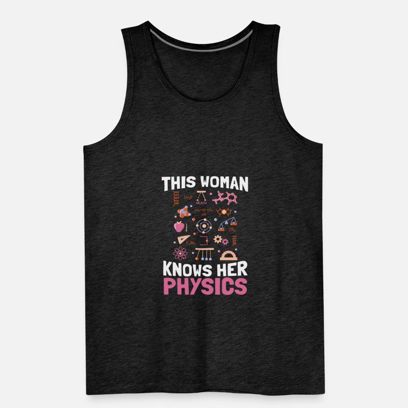 Physics Physicist Men's Premium Organic Tank Top