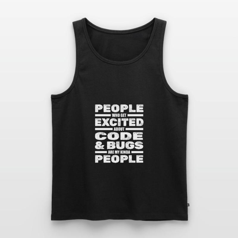Programmer Coder Software Developer Men's Premium Organic Tank Top