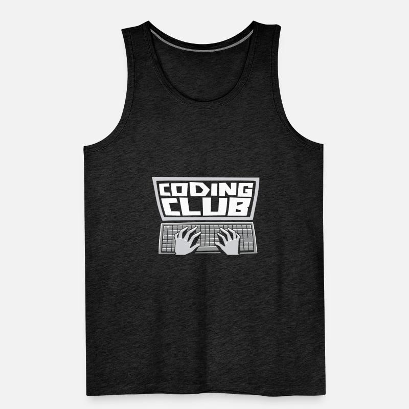 Programmer Coder Software Developer Men's Premium Organic Tank Top