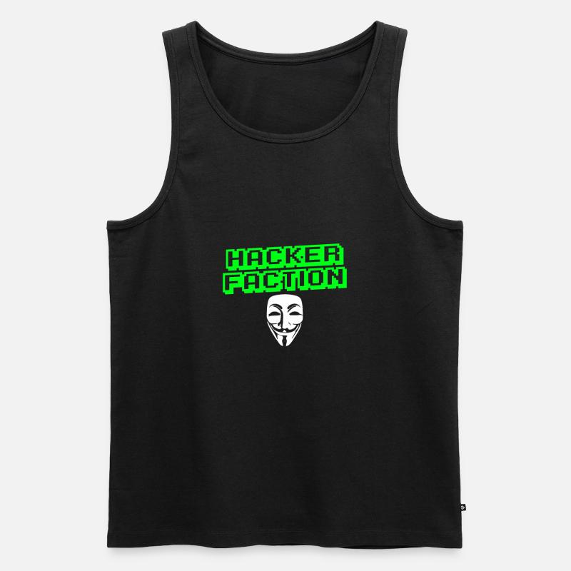 Programmierer Coder Software Entwickler - Männer Premium Bio Tank Top - Schwarz