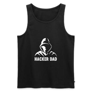 Programmer Coder Software Developer - Men's Premium Organic Tank Top - black - Front - Michal (187cm)