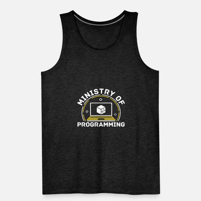 Programmierer Coder Software Entwickler Männer Premium Bio Tank Top
