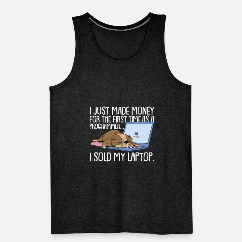 Programmierer Coder Software Entwickler Männer Premium Bio Tank Top