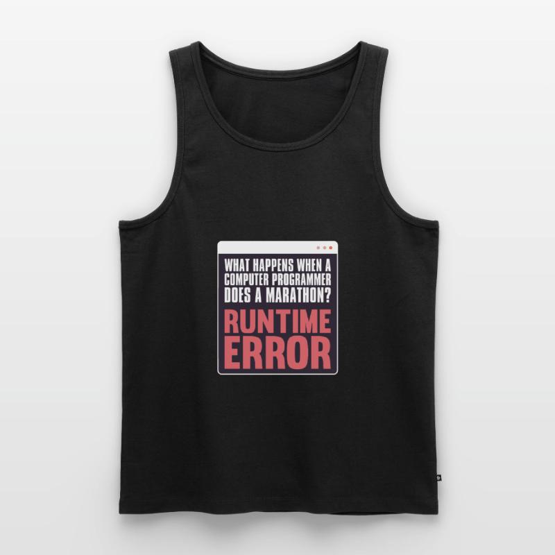 Programmer Coder Software Developer Men's Premium Organic Tank Top