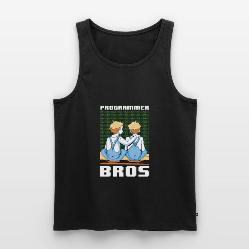 Programmierer Coder Software Entwickler Männer Premium Bio Tank Top