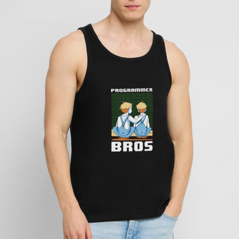 Programmierer Coder Software Entwickler Männer Premium Bio Tank Top