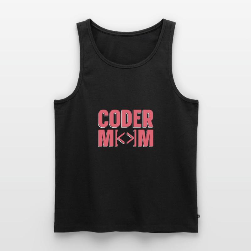 Programmeur Coder Développeur de logiciels Débardeur bio Premium Homme
