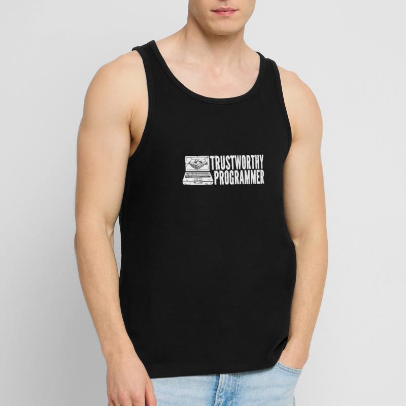 Programmer Coder Software Developer Men's Premium Organic Tank Top