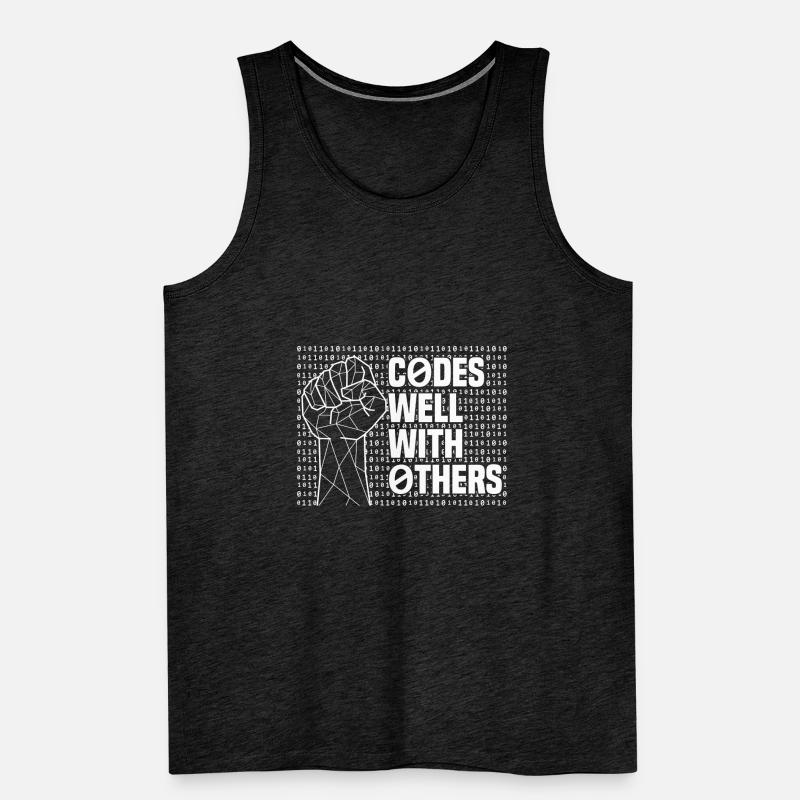 Programmierer Coder Software Entwickler Männer Premium Bio Tank Top