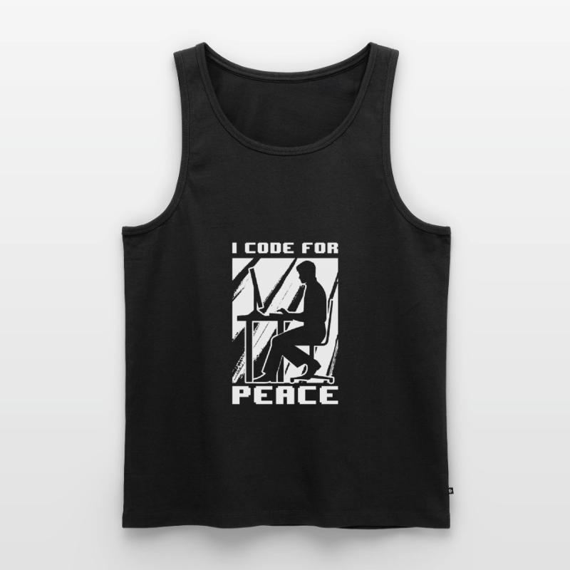 Programmierer Coder Software Entwickler Männer Premium Bio Tank Top