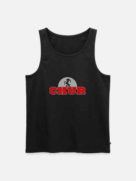 Chur - Männer Premium Bio Tank Top - Schwarz
