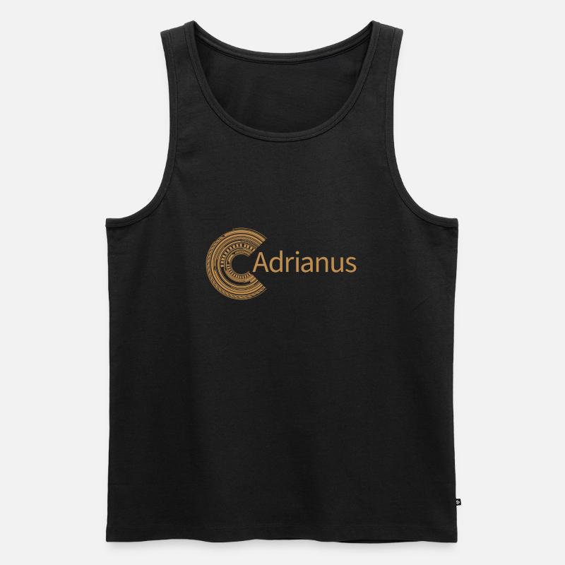 For Adrianus - Men's Premium Organic Tank Top - black