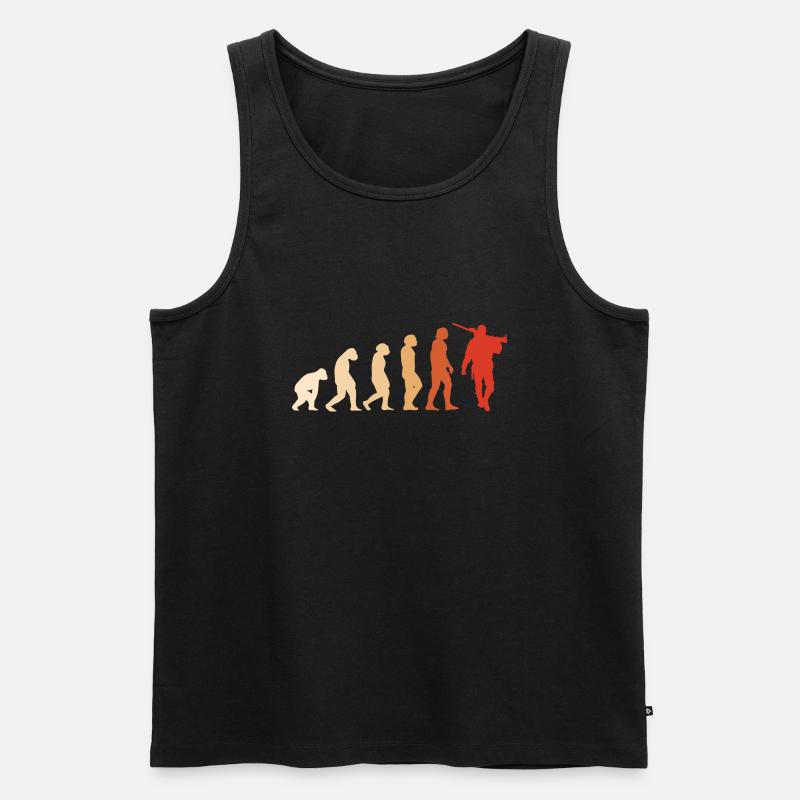Hunter Evolution Hunting - Männer Premium Bio Tank Top - Schwarz