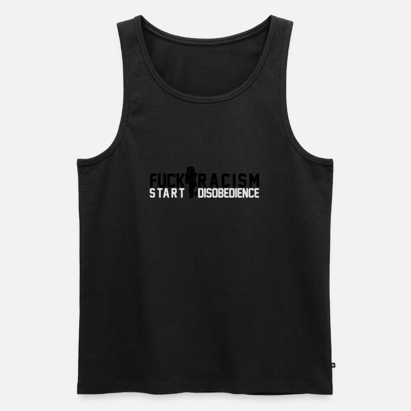 kapernick - Männer Premium Bio Tank Top - Schwarz