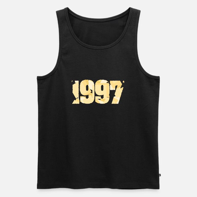 1997 - Männer Premium Bio Tank Top - Schwarz