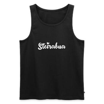 Lustiger Spruch Witzig Humor Geschenkidee - Männer Premium Bio Tank Top - Schwarz - Vorne - AI Model Male 178 light (178cm)