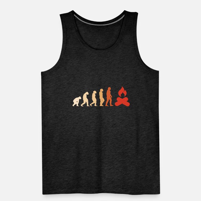 Camper Evolution Camping Männer Premium Bio Tank Top