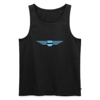 T-shirt Botswana pour les fans - Débardeur bio Premium Homme - noir - Devant - Michal (187cm)