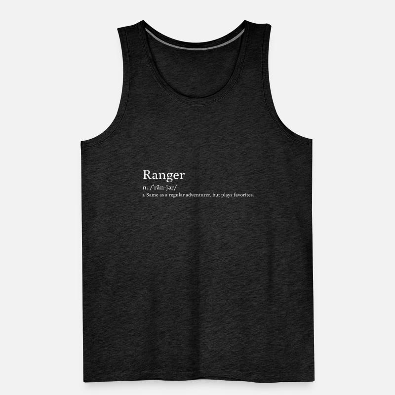 Ranger Definition: Favored Enemy Men's Premium Organic Tank Top