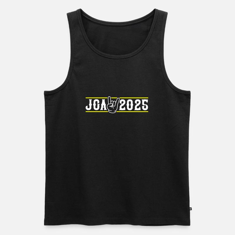Jga 2025 Junggesellen Abschied - Männer Premium Bio Tank Top - Schwarz