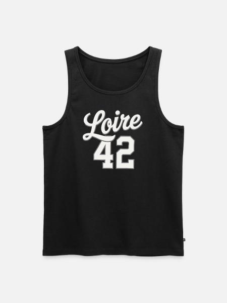 Loire 42 - Débardeur bio Premium Homme - noir