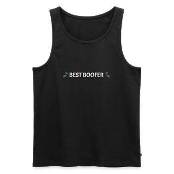 Meilleur(e) Boofer Whitewater Kayak - Débardeur bio Premium Homme - noir - Devant - Michal (187cm)