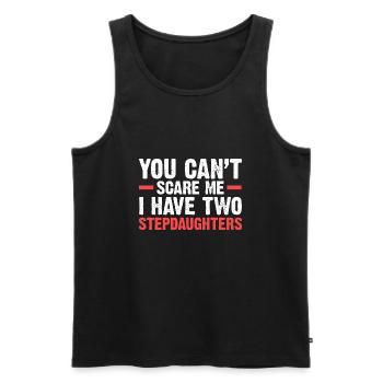 Bonus Papa Bonus Papa-Opa Stiefvater Geschenk - Männer Premium Bio Tank Top - Schwarz - Vorne - Michal (187cm)